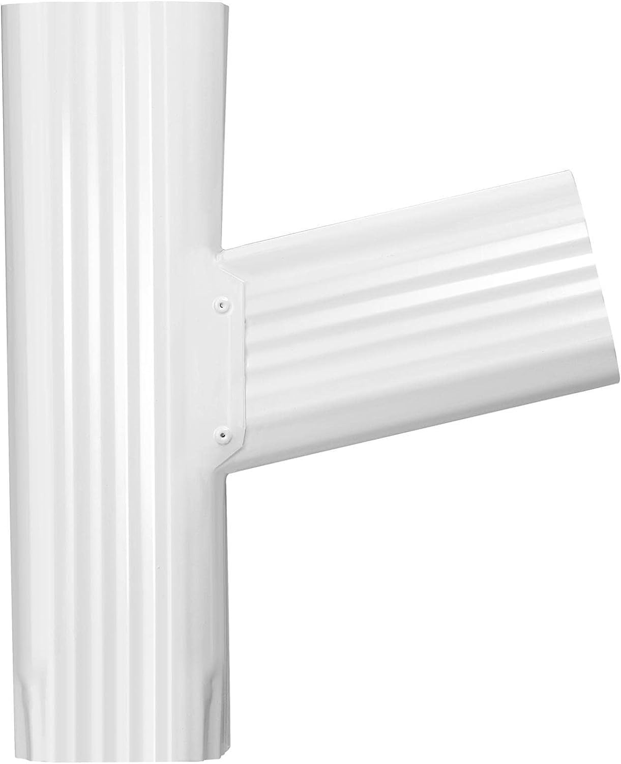 VYH Gutter Y Downspout Connector 2x3 Standard right High Gloss White gallery