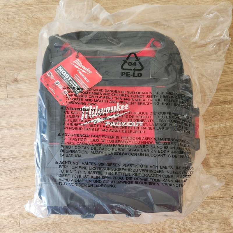 Milwaukee 48-22-8303 PACKOUT Structured Backpack 42 Pockets 50lb Capacity gallery