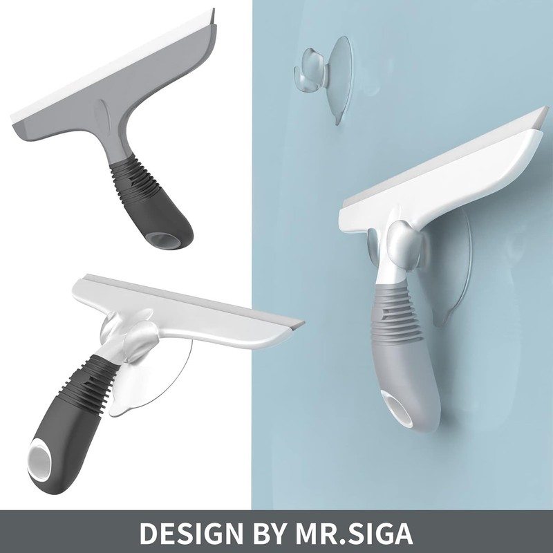 Multi-Purpose Silicon Squeegee for Window, Glass, Shower Door, Car Windshield... gallery