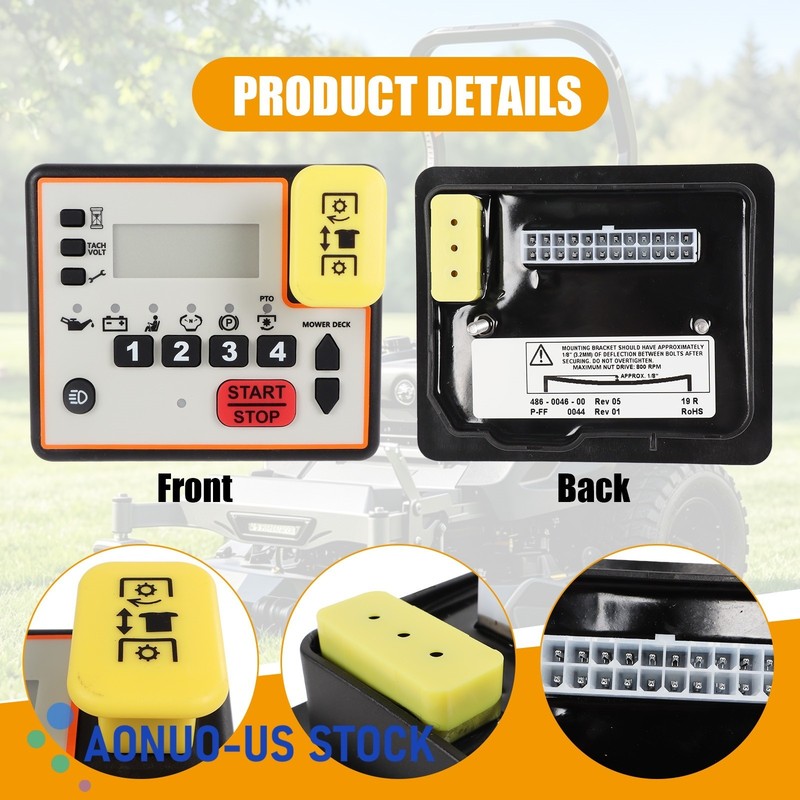 Control Panel Console Keypad 486-0057-00 Fit Spartan Mowers EFI KGZ XD Zero Turn gallery