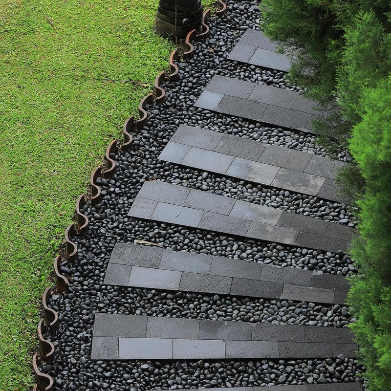 ​​38lbs Black River Rocks, 2-3 inch Polished Pebbles,Indoor/Outdoor Decor gallery