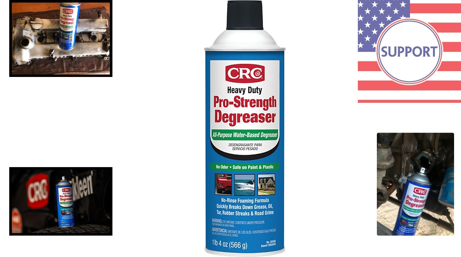 20 oz Heavy Duty Degreaser - Water-Based, Unscented, Multi-Surface Cleaner gallery