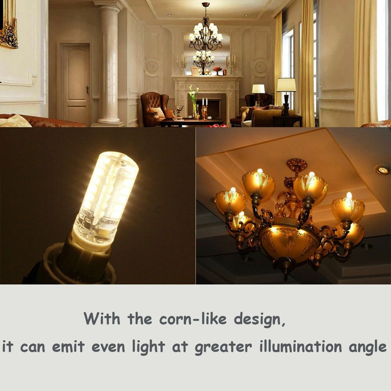 Mini G9 G4 LED Corn Bulb Dimmable Light E14 E12 6W 8W 10W 3014 SMD Lamp 110/220V gallery
