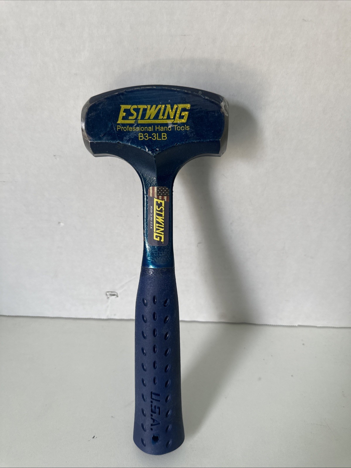 B3-3LB 3 lb Estwing Hand Drilling Sledge Hammer Solid Steel Shank Cushion GripUS gallery