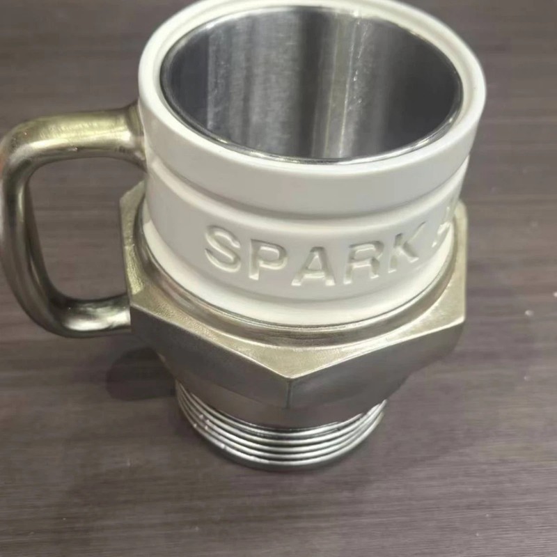 Spark Plug Coffee Mug Creative Engine Design Cup for Car Lovers gallery