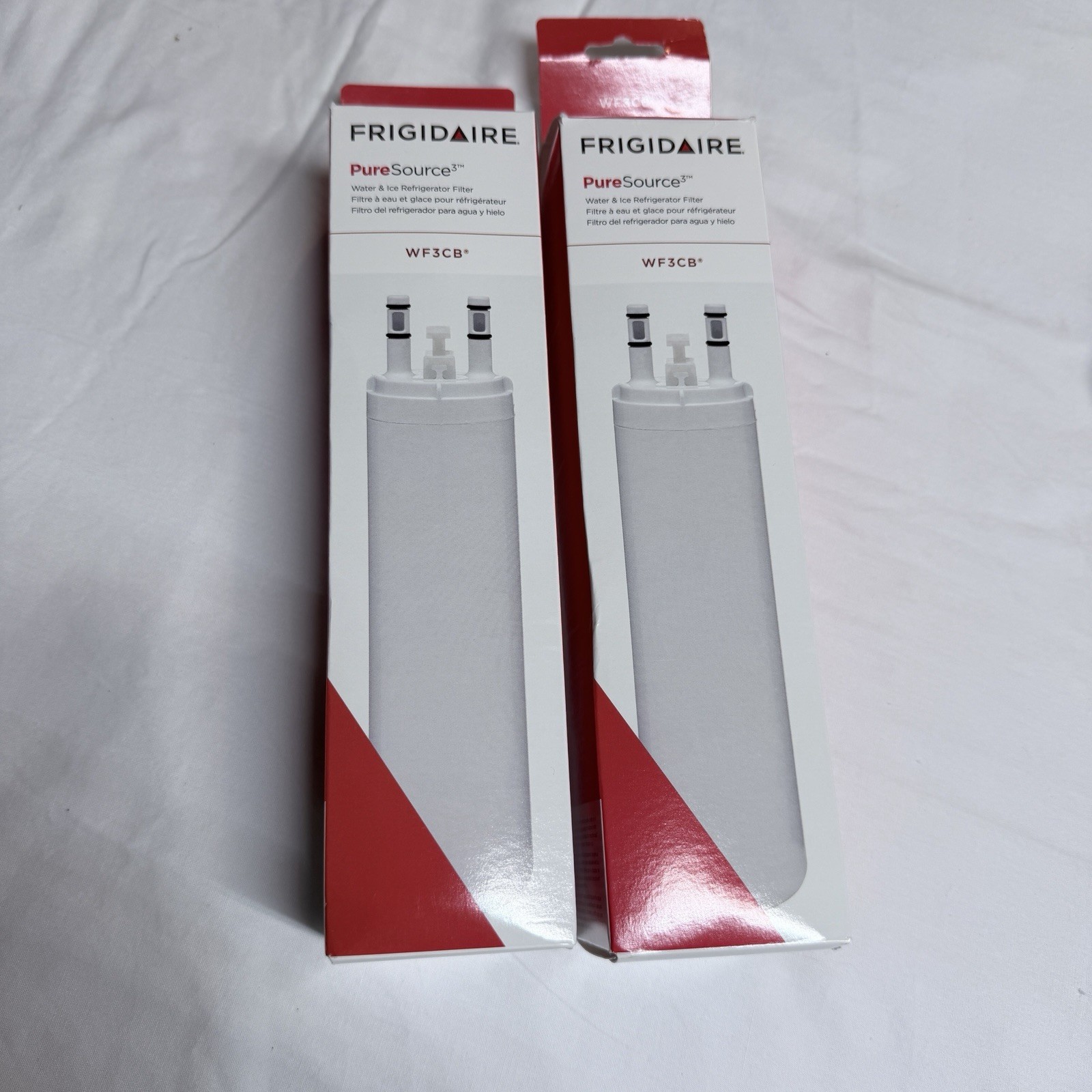 2 PACK Frigdaire WF3CB PureSource 3 Refrigerator Water Filters gallery