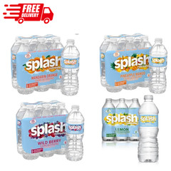 Splash Blast, Pineapple Mango Flavor Water, 16.9 FL OZ (Pack of 6) *CHOSE FLAVOR