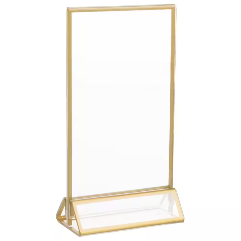 5X7 Picture Frames 12-Pack - Floating Frame Set for Table Numbers, Wedding Signs gallery