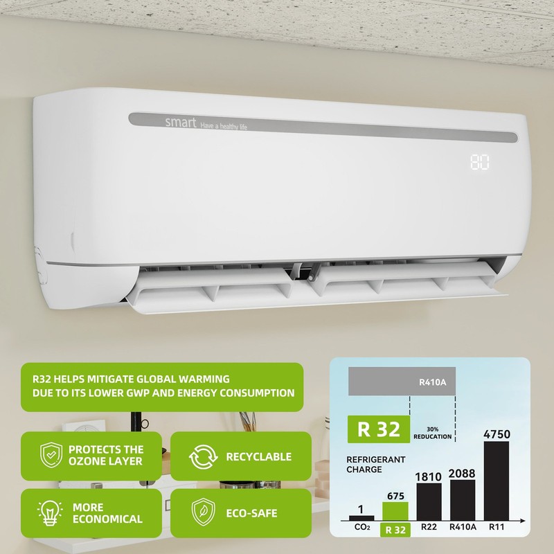 18000 BTU Ductless Mini Split Heat Pump - 19 SEER2, 208-230V Power 18K gallery