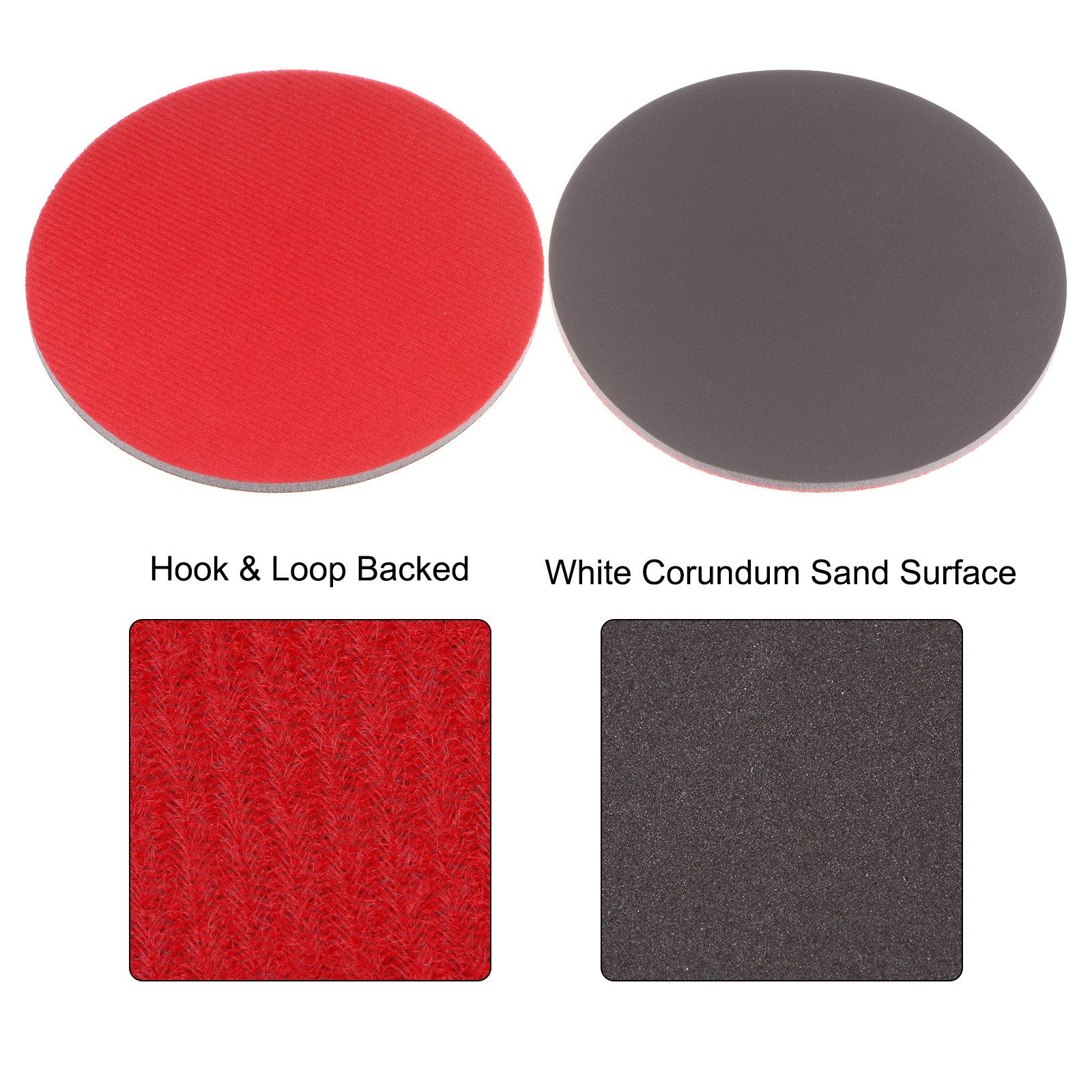 30pcs 3000 Grit Sanding Sponge 5" Hook Loop Sponge Sanding Disc Wet/Dry gallery