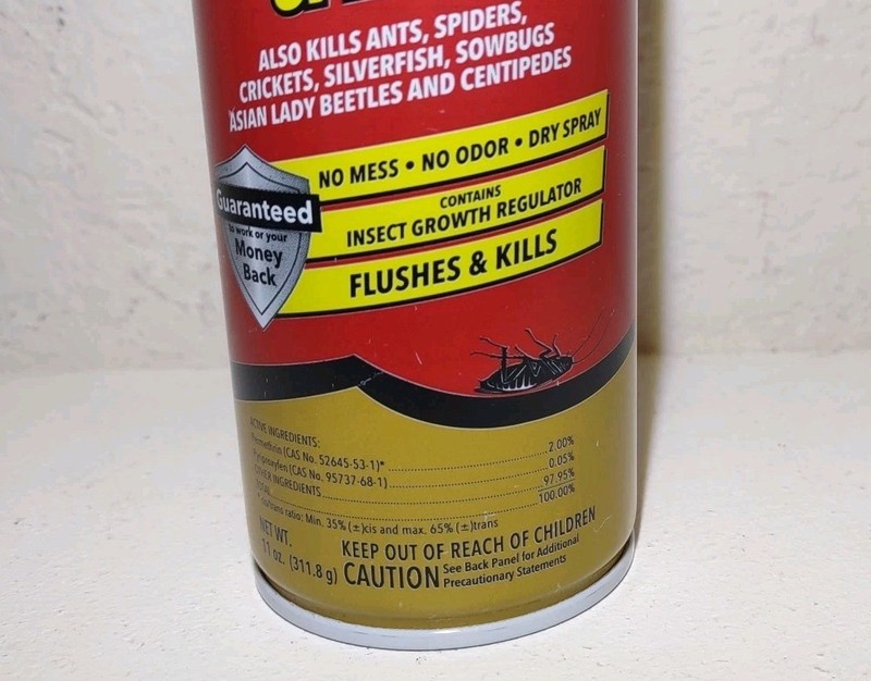 Bengal Gold Roach Spray 11oz Odorless Bug Killer Prevents 6 Months - 11 oz​ gallery