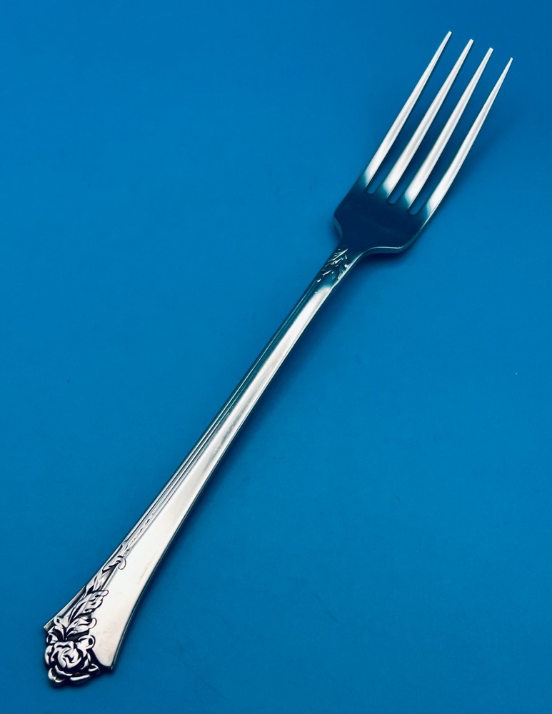 Oneida DAMASK ROSE Dinner Fork 8 1/8" Stainless Flatware BOX/CUBE