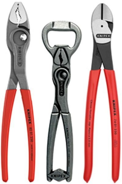 KNIPEX Plier Set Summer Gift Father's Day Set w 7" Bottle Opener 9K0080188US gallery