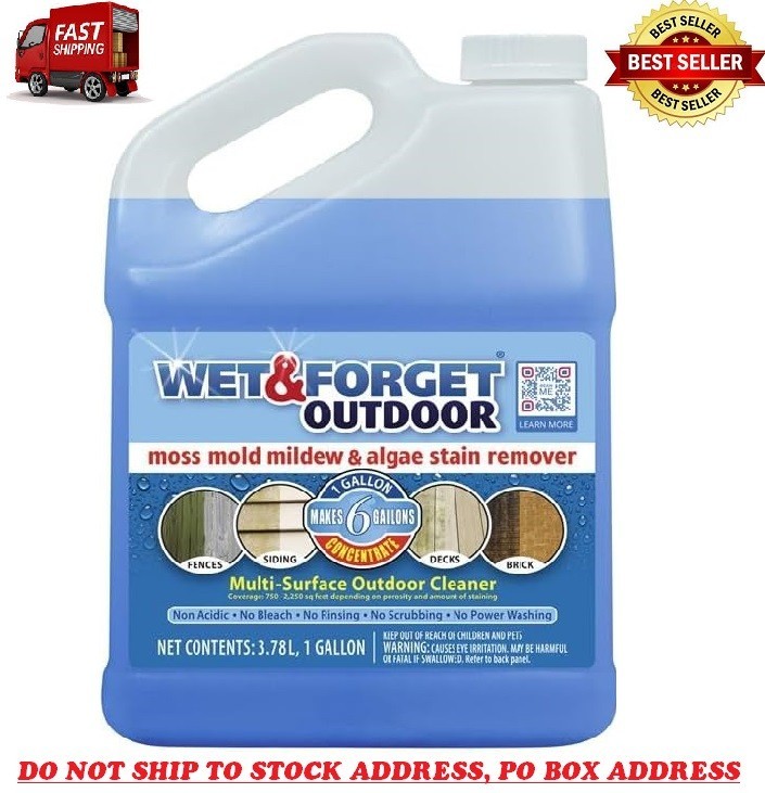 Wet & Forget Outdoor Cleaner Concentrate 1 gal gallery