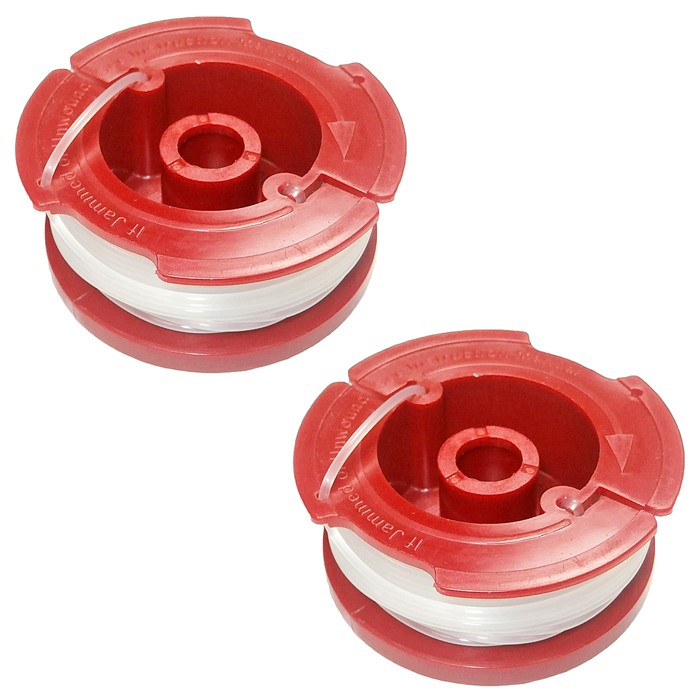 Black and Decker LST220/LST136 Trimmer Replacement (2 Pack) Spool - 90564281-2PK gallery