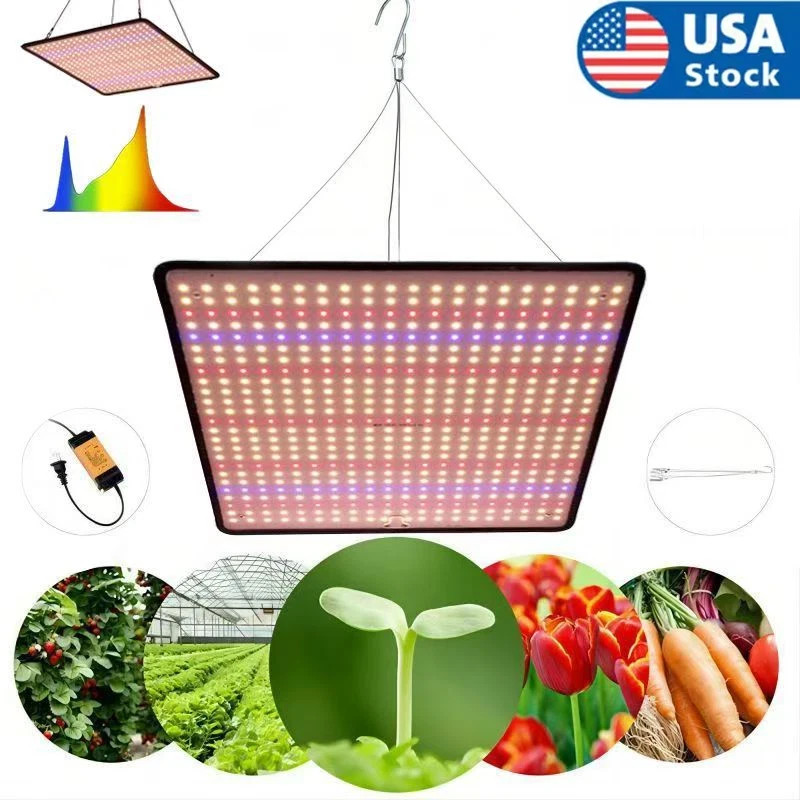 Grow Light 1200W Full Spectrum LED for Indoor Plant Growth 4x4 ft Coverage Area gallery