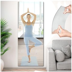 Stylish 3 Pack Acrylic Mirror Sheets – 20×24 Inch for Reflective Home Design