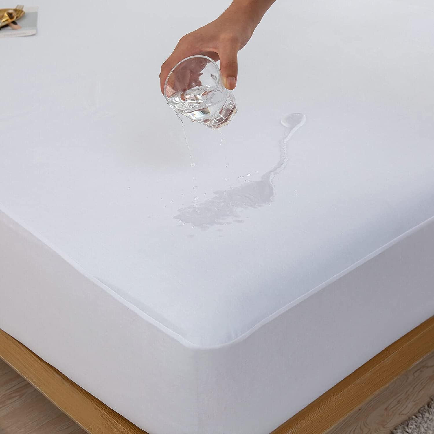 Waterproof RV Bunk Mattress Protector for 30 X 75 Narrow Twin or Camper Bed Ultr gallery