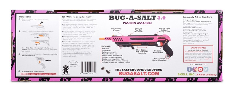 Damaged Box Authentic BUG-A-SALT 3.0 PASSION ASSASSIN Insect Eradication Gun gallery