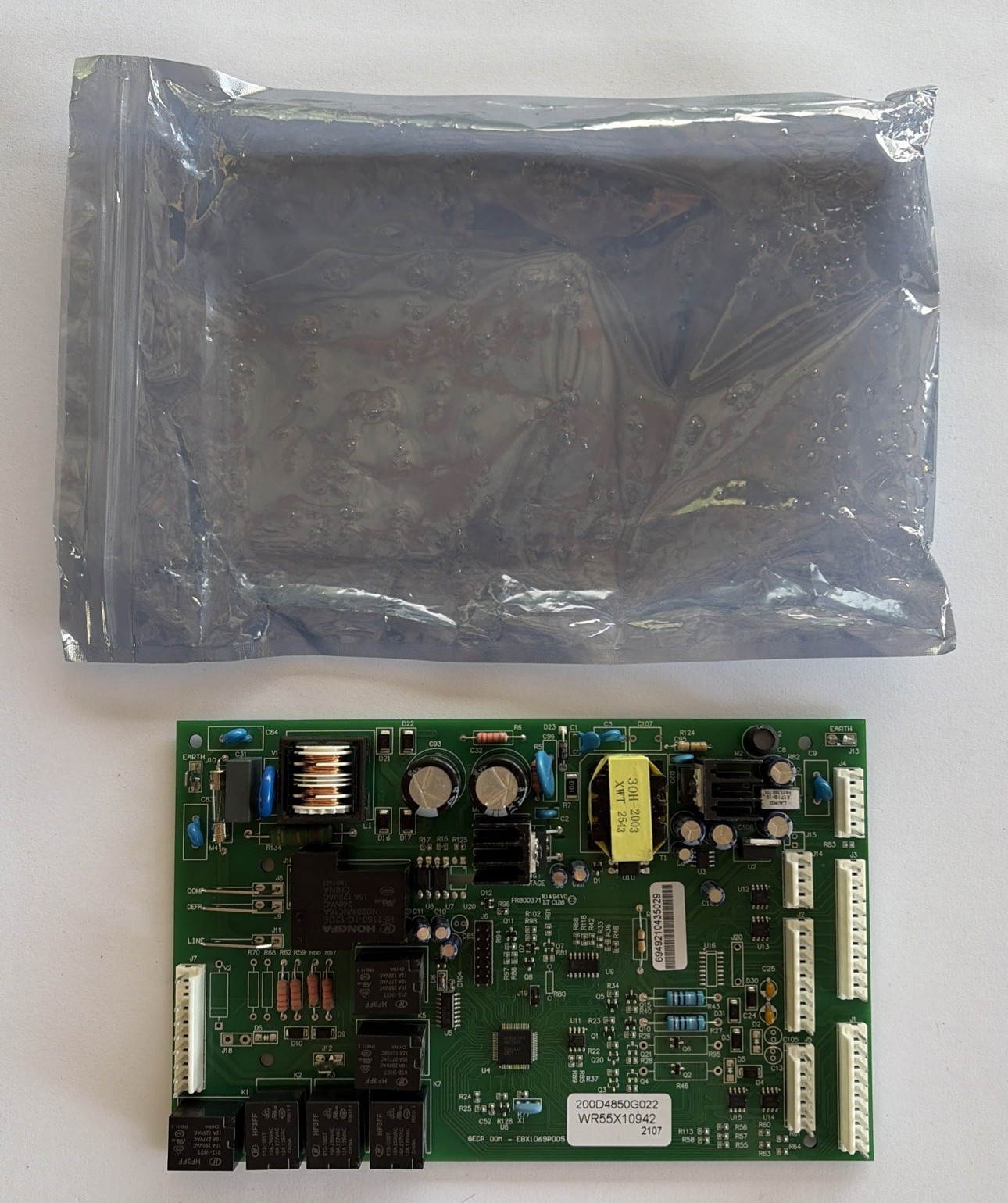 200D4850G022 GE Refrigerator Main Control Board Replacement WR55X10942C PS1672 gallery