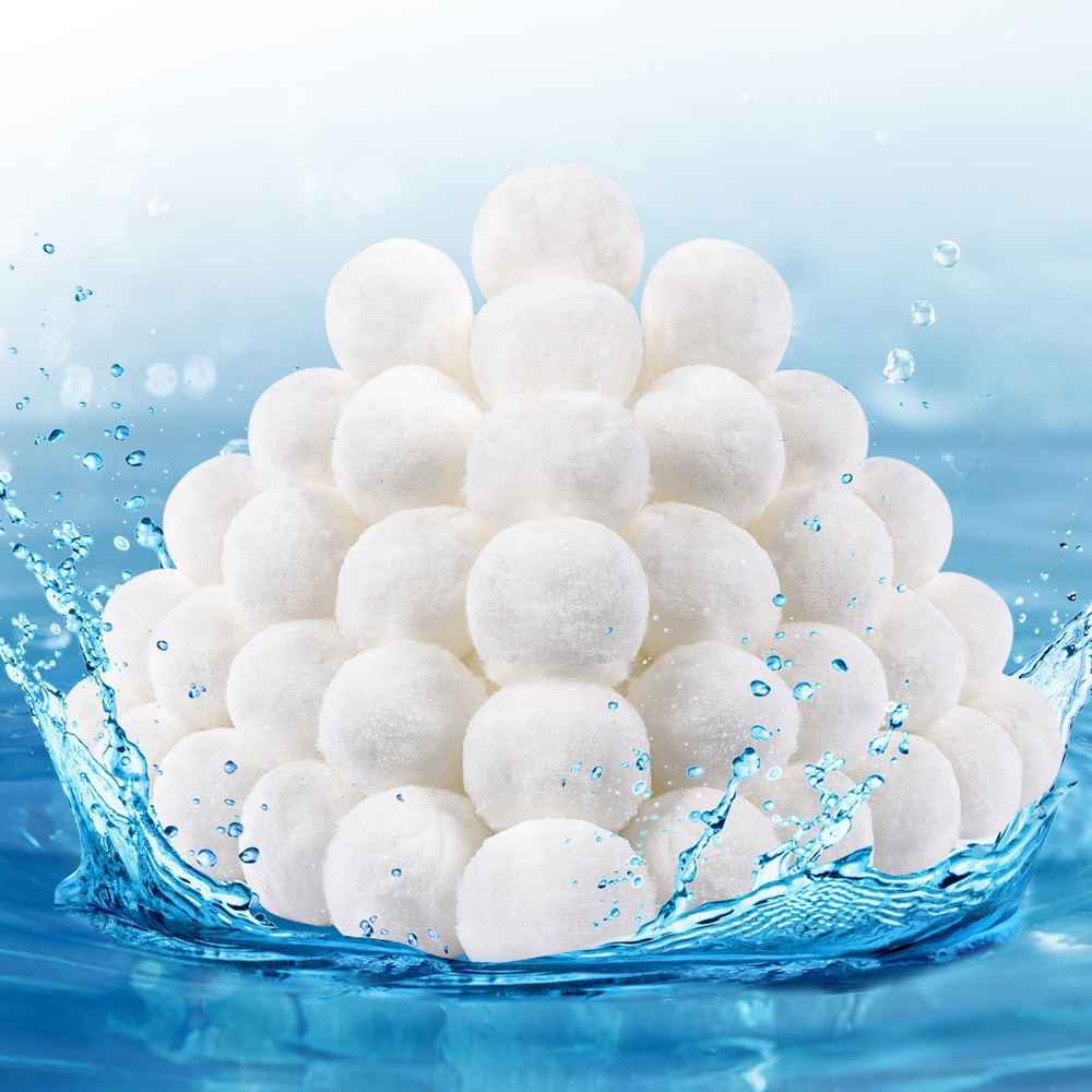 Reusable Pool Filter Balls EcoFriendly Polysphere Media for Sand Filters