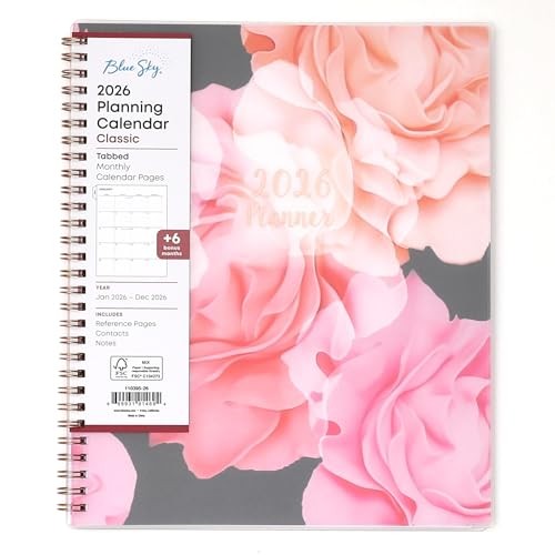 2026 Monthly Planner Calendar, January 2026 - December 8" x 10" Joselyn- 2026 gallery
