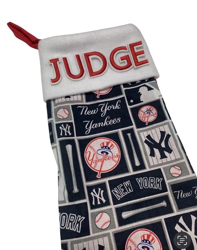 Christmas Stocking New York Knicks Free Personalization Fan Gift Hand Made NWT gallery