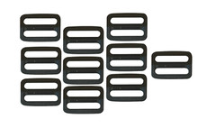 10PC or 100PC Plastic Strap SLIDE Adjuster 3/4″, 1″ & 1-1/2″ for Nylon Webbing