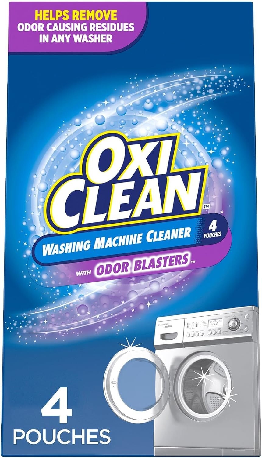 OxiClean Washing Machine Cleaner with Odor Blasters 4 Count gallery