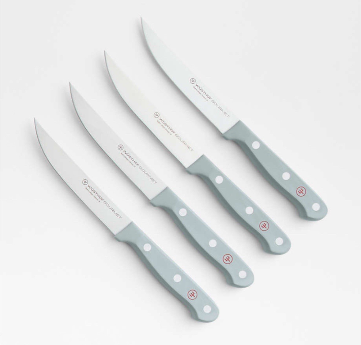Four Piece Steak Knives Set - In Blue, New, By: Wüsthof Gourmet gallery