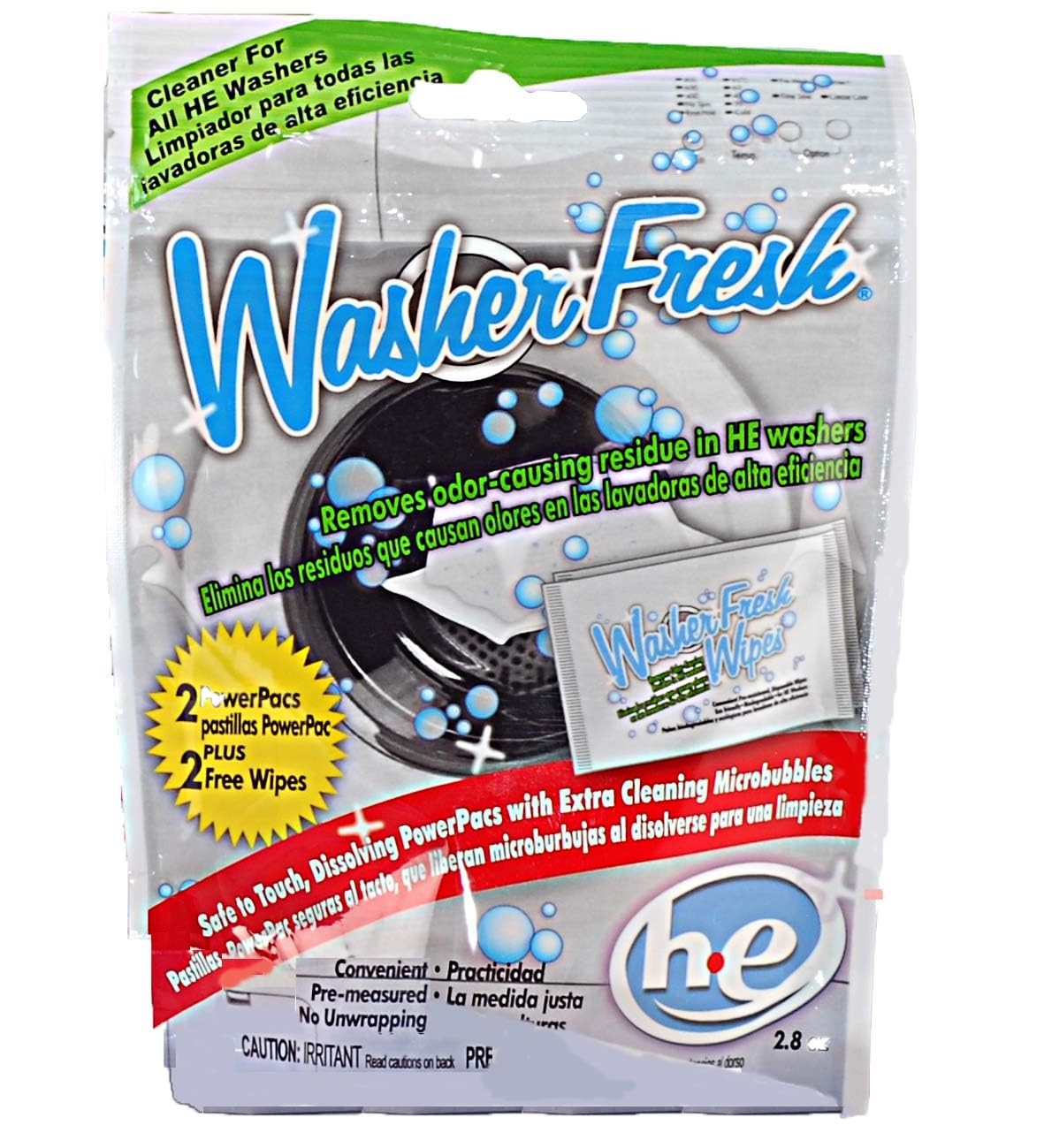 WasherFresh Washing Machine Cleaner Cleans Front Load and Top Load Normal or gallery