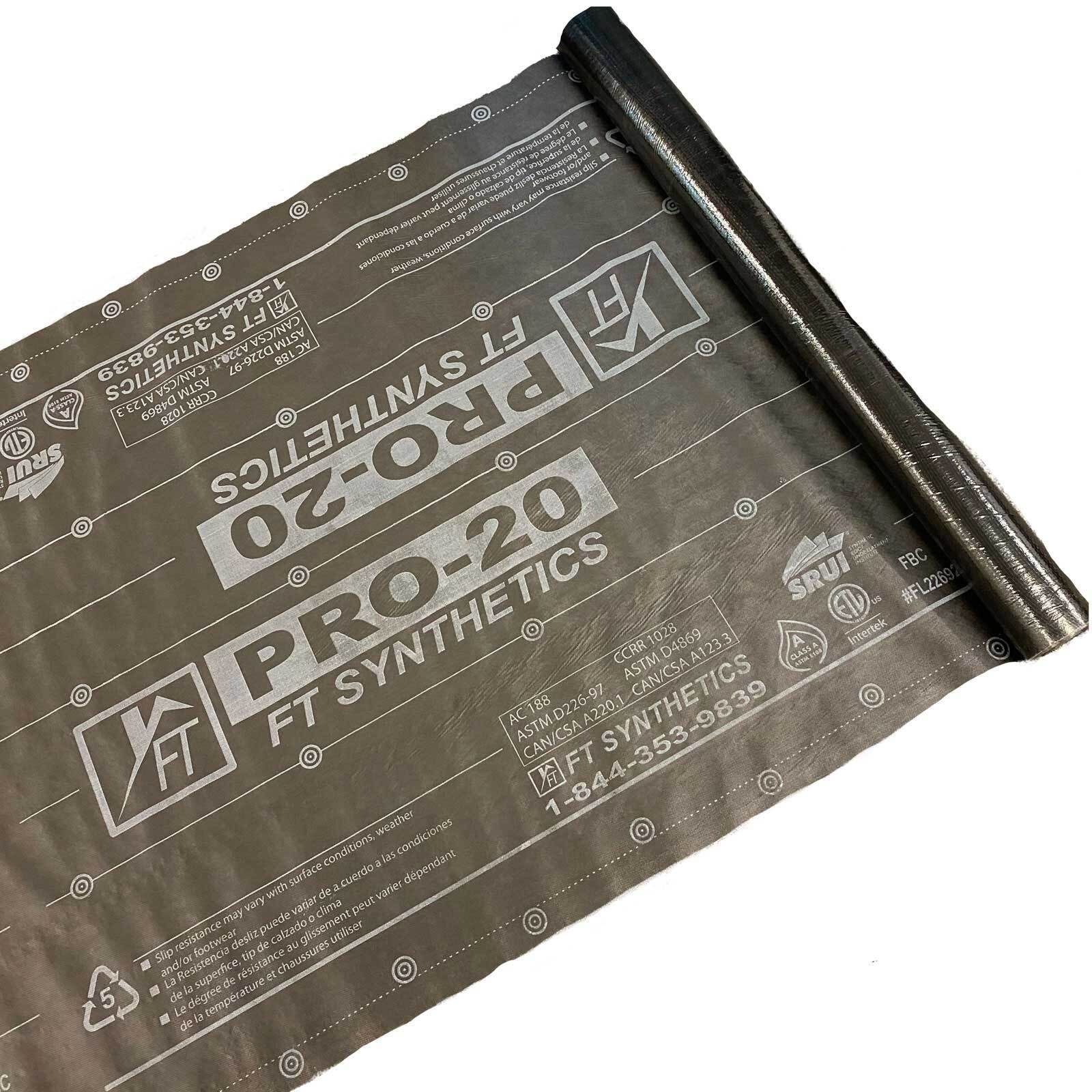 FT Synthetics Pro 20 Synthetic Underlayment gallery