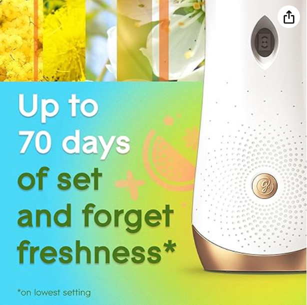 Glade Automatic Spray Refill, Radiant Bloom Scented Air Freshener 6 Pack gallery
