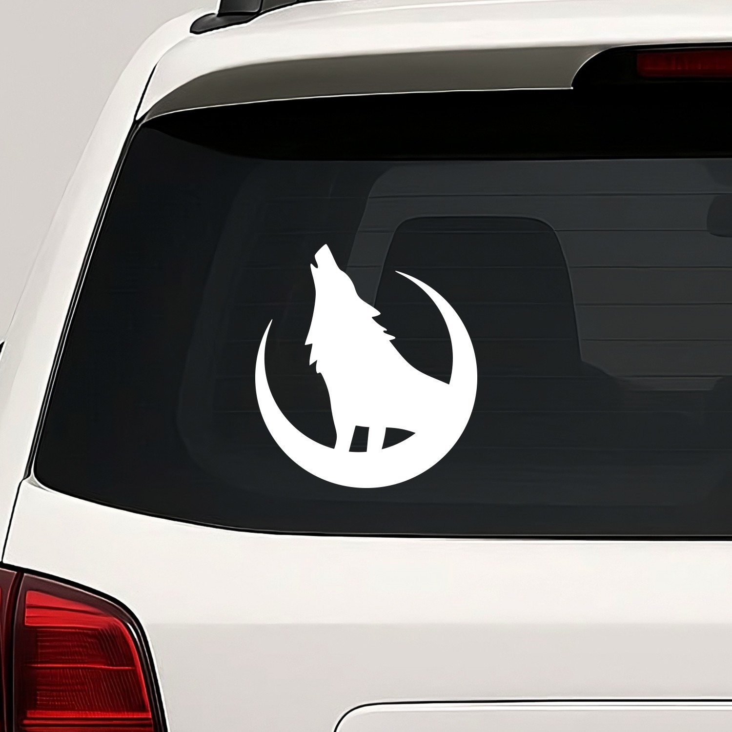 Wolf Howling Vinyl Die Cut Decal Sticker - Moon Animal gallery