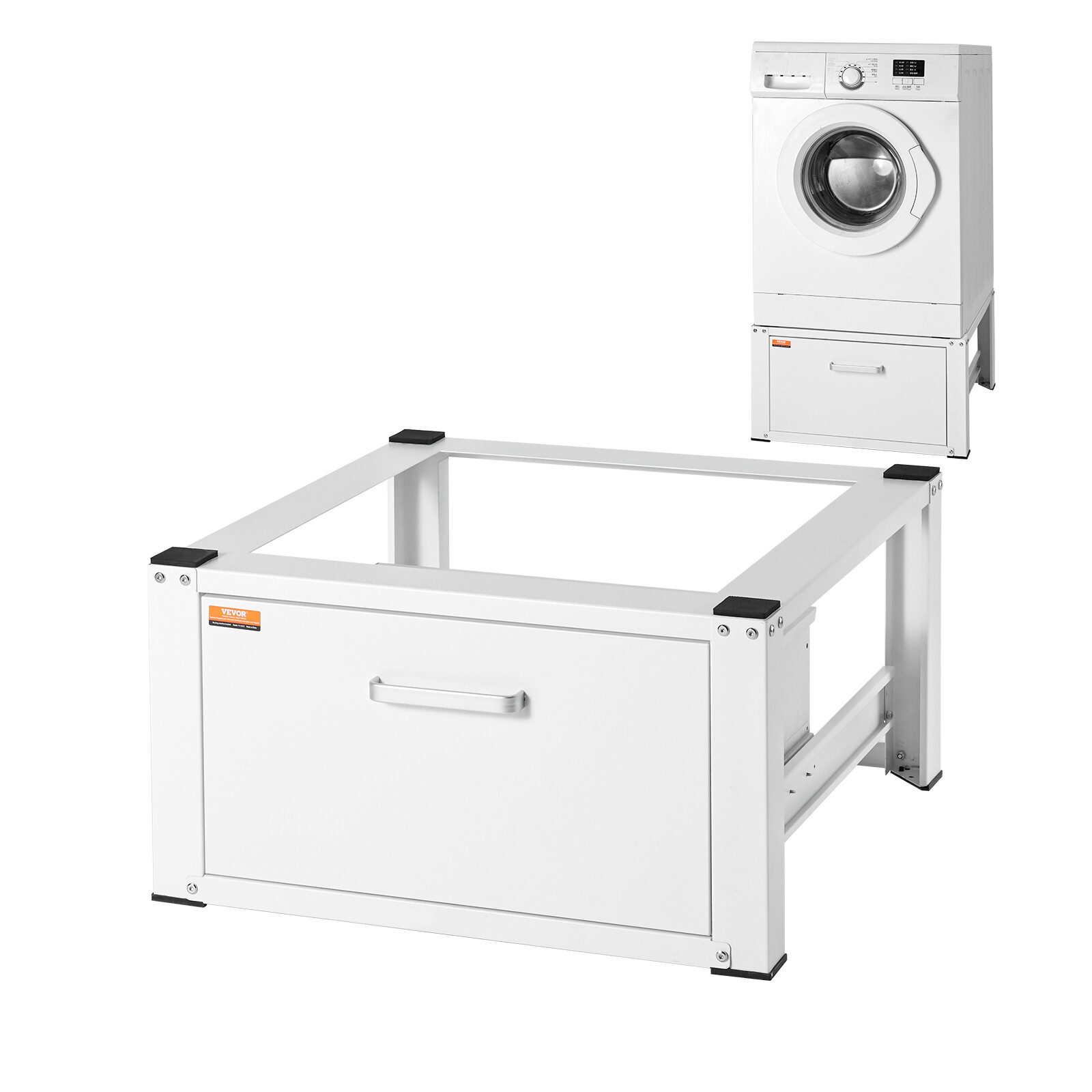 VEVOR Laundry Universal Pedestal 27" Wide for Washer Dryer Stand Platform gallery