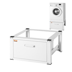 VEVOR Laundry Universal Pedestal 27″ Wide for Washer Dryer Stand Platform