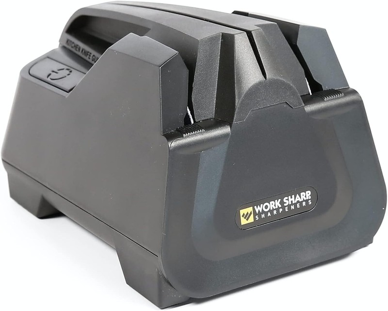 Premium Electric Knife Sharpener with Ceramic Hone - 3-Year Warranty Included gallery
