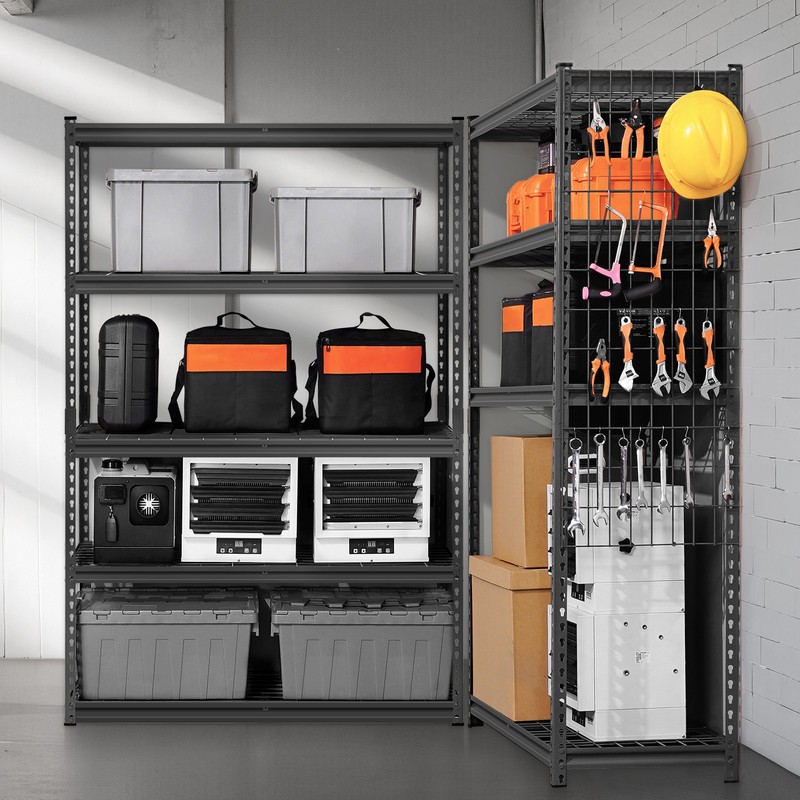 VEVOR Storage Shelves 5 Tier Adjustable Heavy Duty Garage Shelving Units 2500lbs gallery