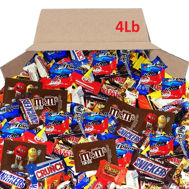 Fun Size Assorted Chocolate Bulk Mix Variety Pack - 2 Lb /3 Lb /4 Lb /5 Lb /6 Lb gallery