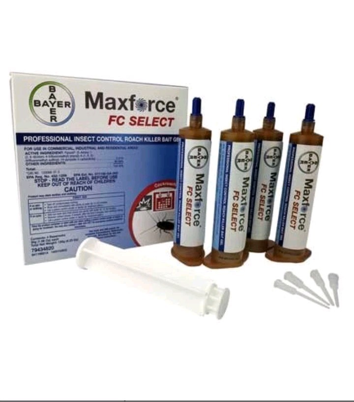 Bayer Maxforce FC Select Roach Bait Gel - Max Force Control (4) 30g Tubes gallery