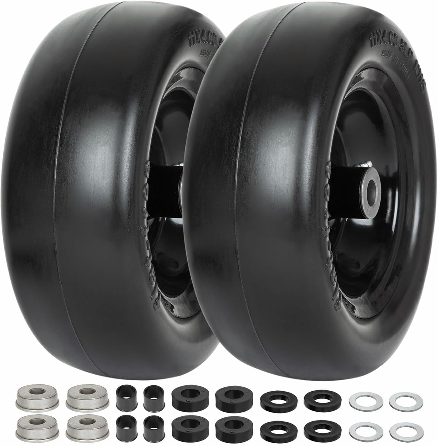 2pk Flat Free Tires For Toro Timecutter 4225 42” Cub Cadet RTZ50 XP42 ZTR Mower gallery