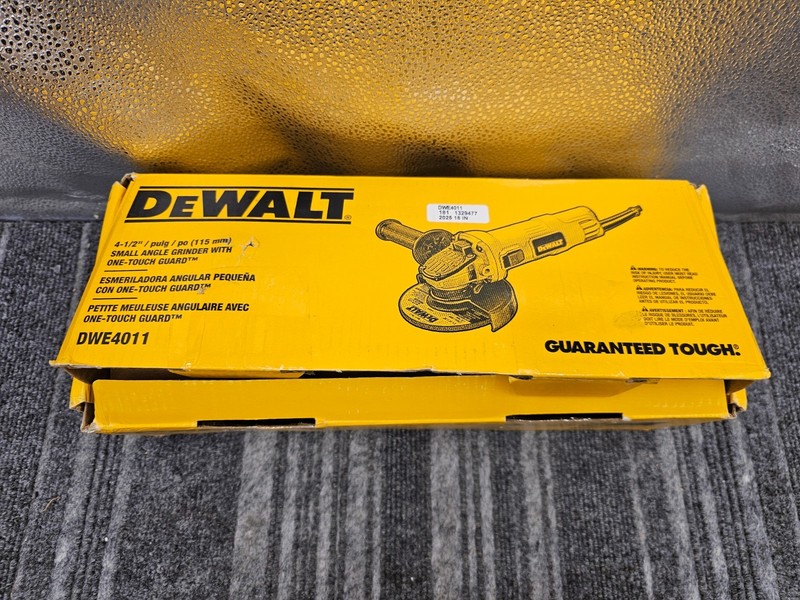 DEWALT DWE4011 18V Small Angle Grinder w/ One-Touch Guard 4-1/2" gallery