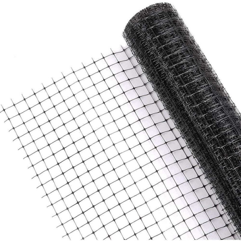 7 ft. x 100 ft. Black Polypropylene Deer Fence Plastic with UV Protection gallery