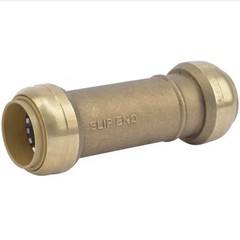 SharkBite U3020LFA Slip Coupling 1 inch, Repair Plumbing Fitting Pipe Connector