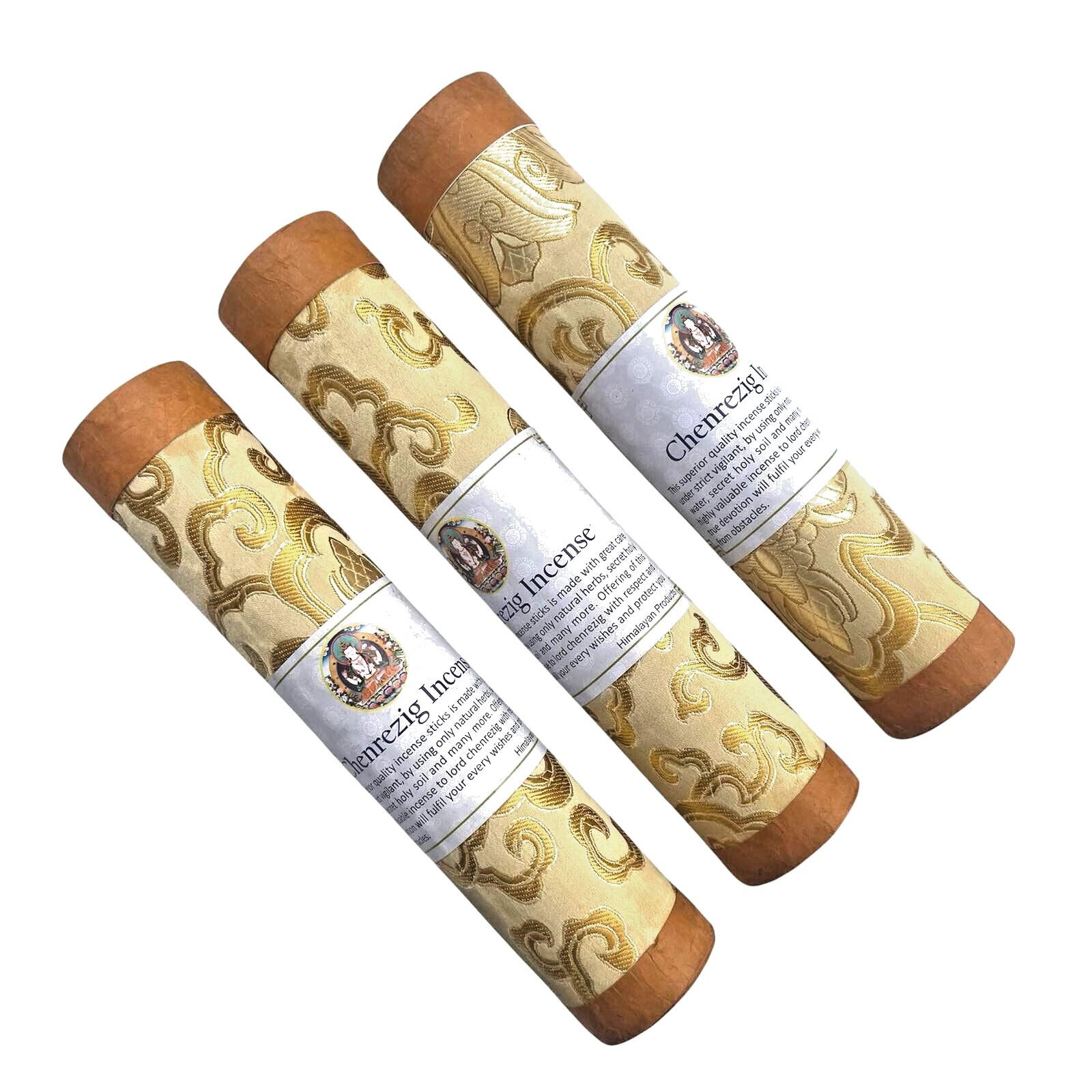 Lamatar1 Chenrezig Stick Incense Set Of 3 Natural Fragrance Handmade In Nepal gallery