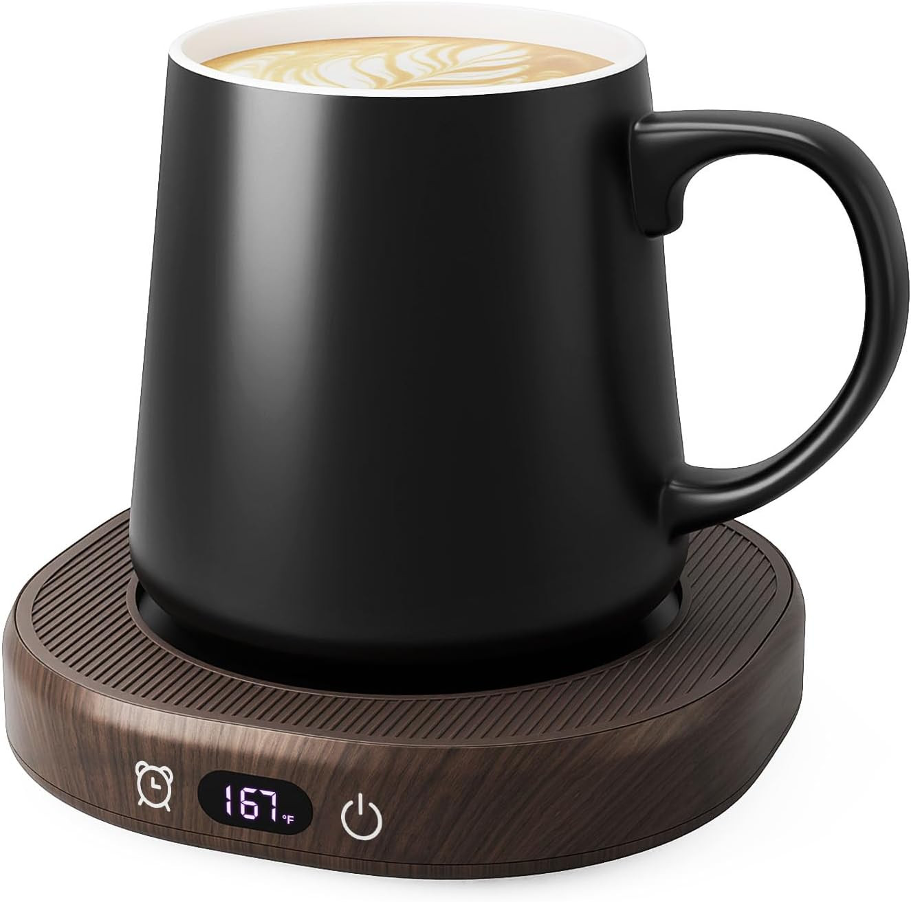 Coffee Mug Warmer & Mug Set for Desk, Smart Auto Shut off Electric Cup Warmer fo gallery