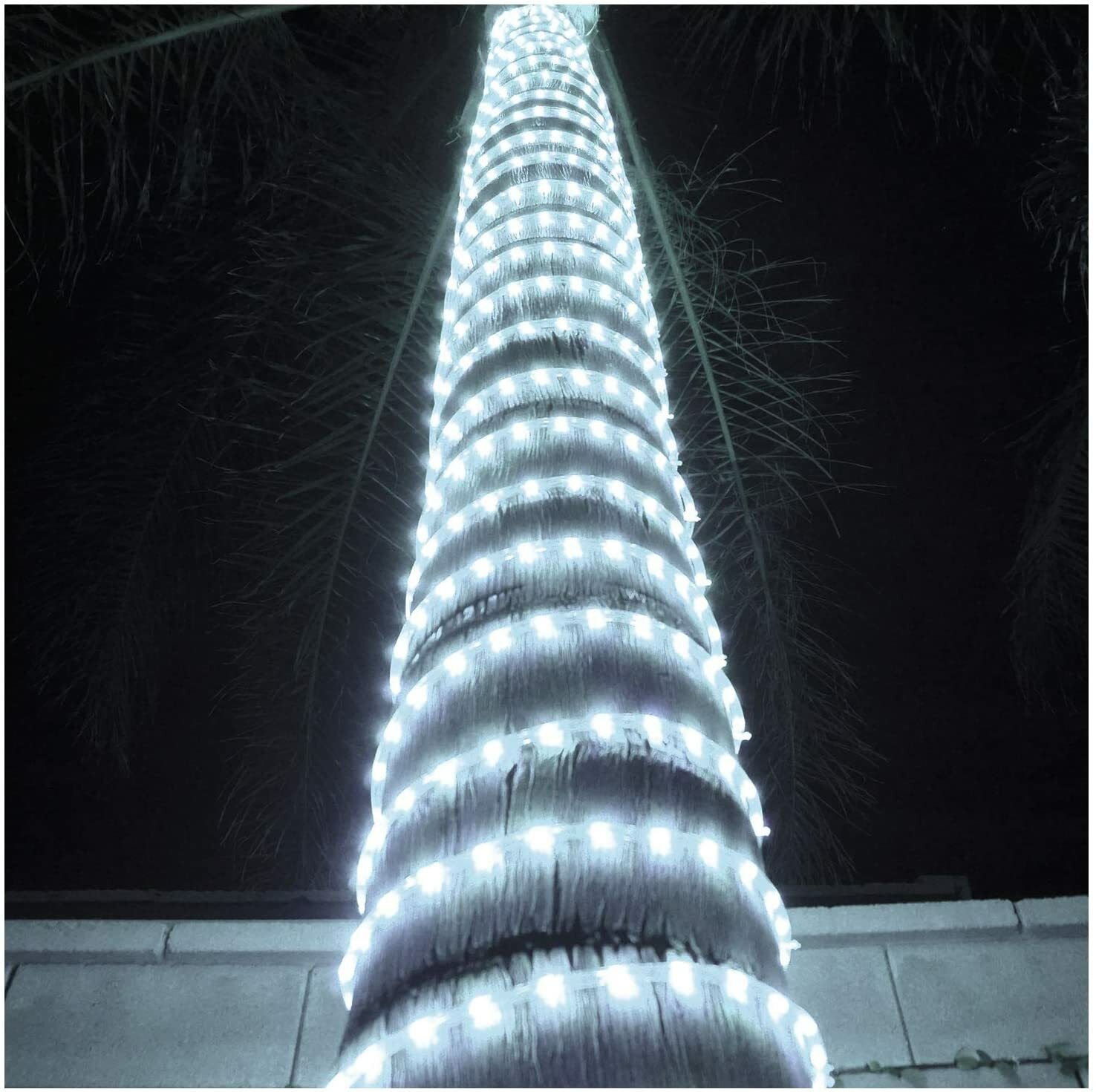 LED Solar Rope Fairy String Decorative Lights Outdoor Garden Patio Backyard Pool gallery