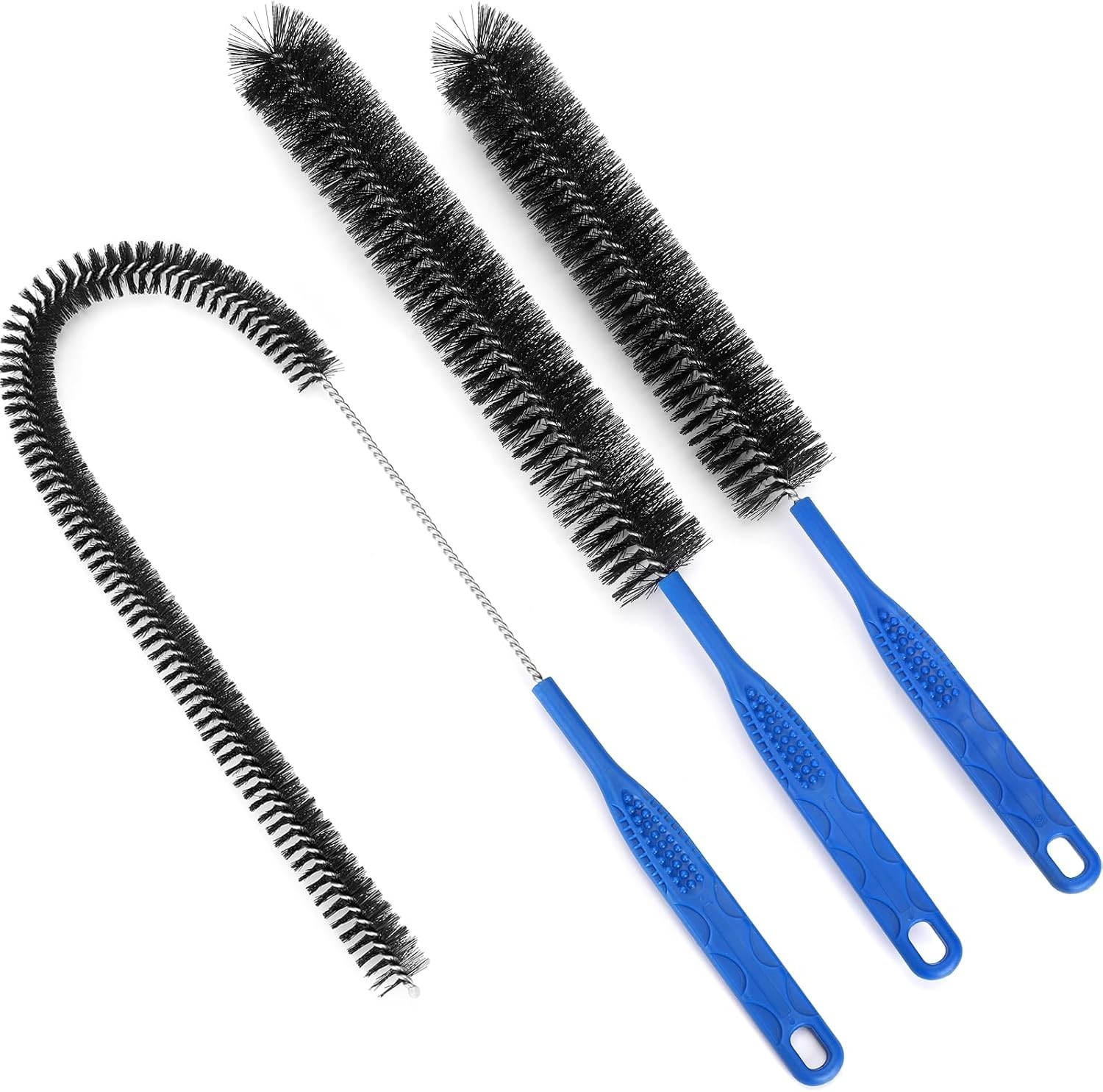 3PCS Drain Brush Set with Refrigerator Coil Cleaning Brush, Multi-Use Drain gallery