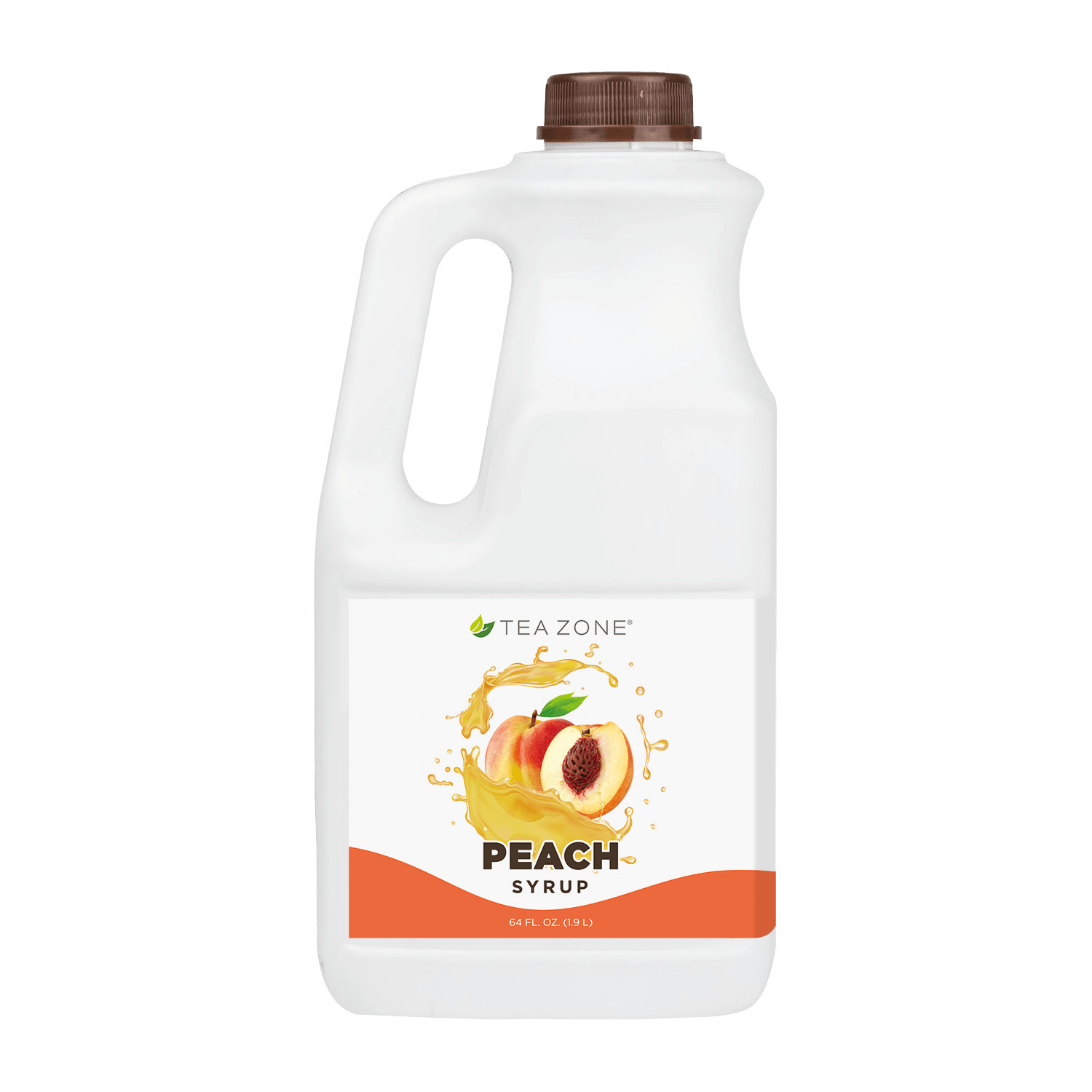 Tea Zone Peach Syrup - Bottle (64oz), J1065 gallery