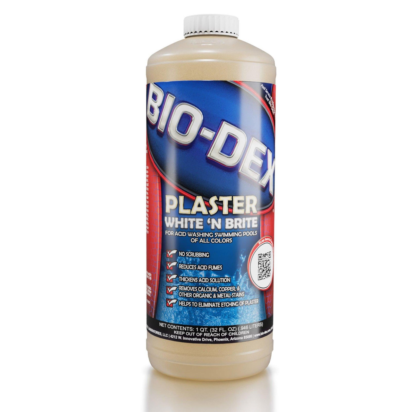 Bio-Dex Plaster White N Bright, 1 qt. (PWB32) gallery
